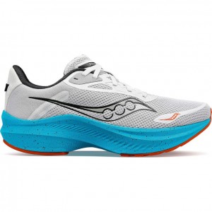 Saucony Axon 3 Laufschuhe Herren Grau Türkis | SCHWEIZ OJWKG