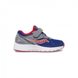 Saucony Cohesion 14 A/C Sneaker Große Kinder Navy Grau | SCHWEIZ XLSPG