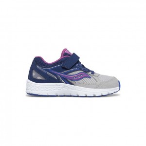 Saucony Cohesion 14 A/C Sneaker Große Kinder Navy Grau | SCHWEIZ LXBIP