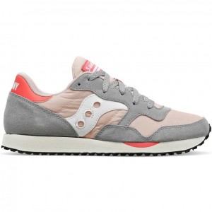 Saucony DXN Sneaker Damen Grau Rosa | SCHWEIZ OLXKM