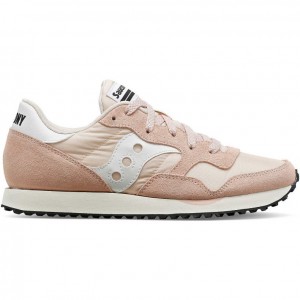 Saucony DXN Sneaker Damen Koralle Weiß | SCHWEIZ XAMNQ