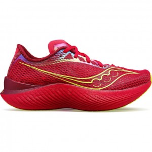 Saucony Endorphin Pro 3 Laufschuhe Damen Rot | SCHWEIZ ZUINL