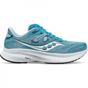 Saucony Guide 16 Laufschuhe Damen Türkis | SCHWEIZ MZLWI