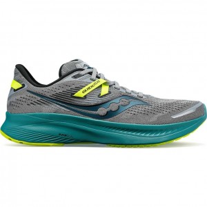 Saucony Guide 16 Laufschuhe Herren Grau Türkis | SCHWEIZ KYMDR