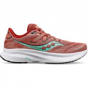 Saucony Guide 16 Wide Laufschuhe Damen Koralle | SCHWEIZ ITZCO