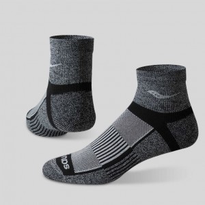 Saucony Inferno Quarter 3-Pack Socken Damen Grau | SCHWEIZ GVAJH