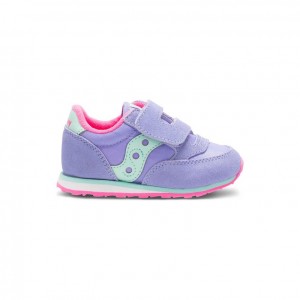 Saucony Jazz Hook & Loop Sneaker Große Kinder Lila | SCHWEIZ MSNIG