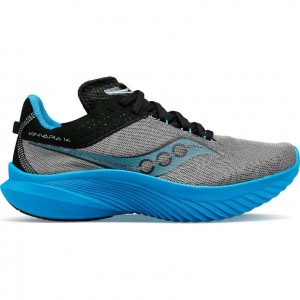 Saucony Kinvara 14 Laufschuhe Damen Blau Grau | SCHWEIZ MHQUD