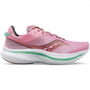 Saucony Kinvara 14 Laufschuhe Damen Rosa | SCHWEIZ TBHLG