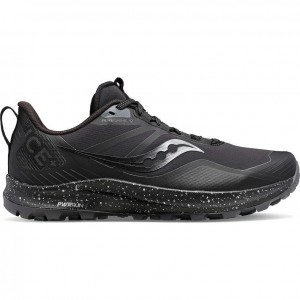 Saucony Peregrine ICE+ 3 Laufschuhe Herren Schwarz | SCHWEIZ FVRTJ