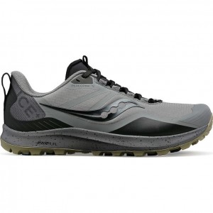 Saucony Peregrine ICE+ 3 Trailrunning Schuhe Herren Grau | SCHWEIZ JRZPC