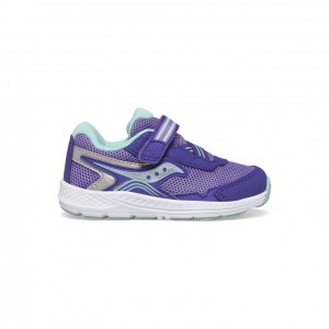 Saucony Ride 10 Jr. Sneaker Kleine Kinder Lila | SCHWEIZ UPXRZ