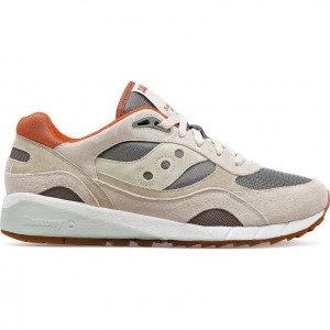 Saucony Shadow 6000 Sneaker Damen Beige Grau | SCHWEIZ KHBQD