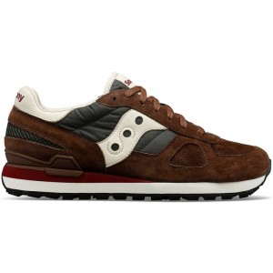 Saucony Shadow Original Premium Sneaker Damen Braun Grün | SCHWEIZ GMTXN