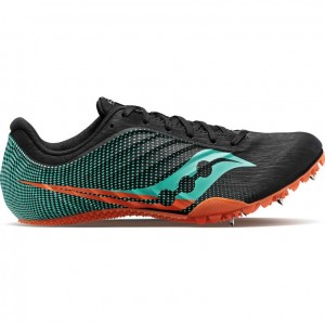 Saucony Spitfire 5 Leichtathletikschuhe Herren Schwarz Türkis | SCHWEIZ NYOTI