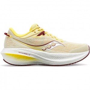 Saucony Triumph 21 Laufschuhe Damen Gelb | SCHWEIZ WABOK