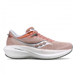 Saucony Triumph 21 Laufschuhe Damen Koralle | SCHWEIZ ATNPM