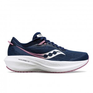 Saucony Triumph 21 Laufschuhe Damen Navy | SCHWEIZ CXBIT