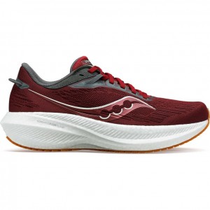 Saucony Triumph 21 Laufschuhe Herren Rot | SCHWEIZ YXNAO