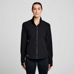 Saucony Triumph Jacke Damen Schwarz | SCHWEIZ FYWES