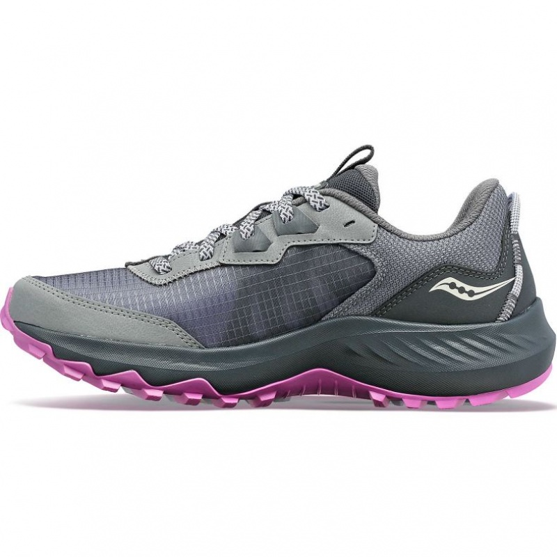 Saucony Aura TR Trailrunning Schuhe Damen Grau | SCHWEIZ IAUBR