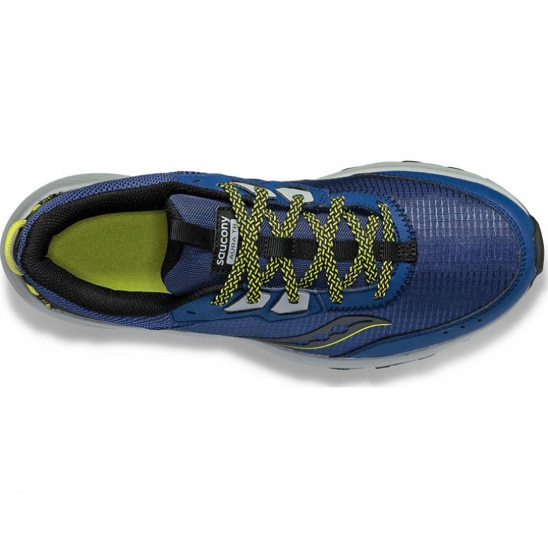 Saucony Aura TR Trailrunning Schuhe Herren Indigo | SCHWEIZ JLFWX