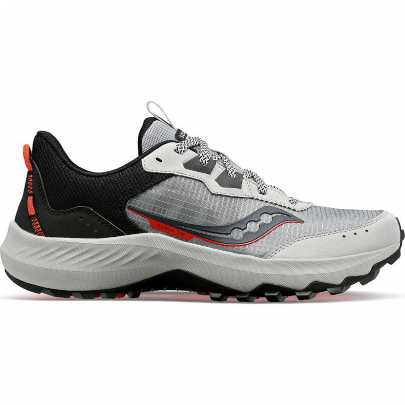 Saucony Aura TR Trailrunning Schuhe Herren Grau | SCHWEIZ FYZIR