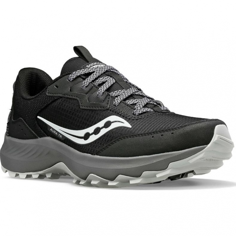 Saucony Aura TR Trailrunning Schuhe Herren Schwarz | SCHWEIZ EWIVN