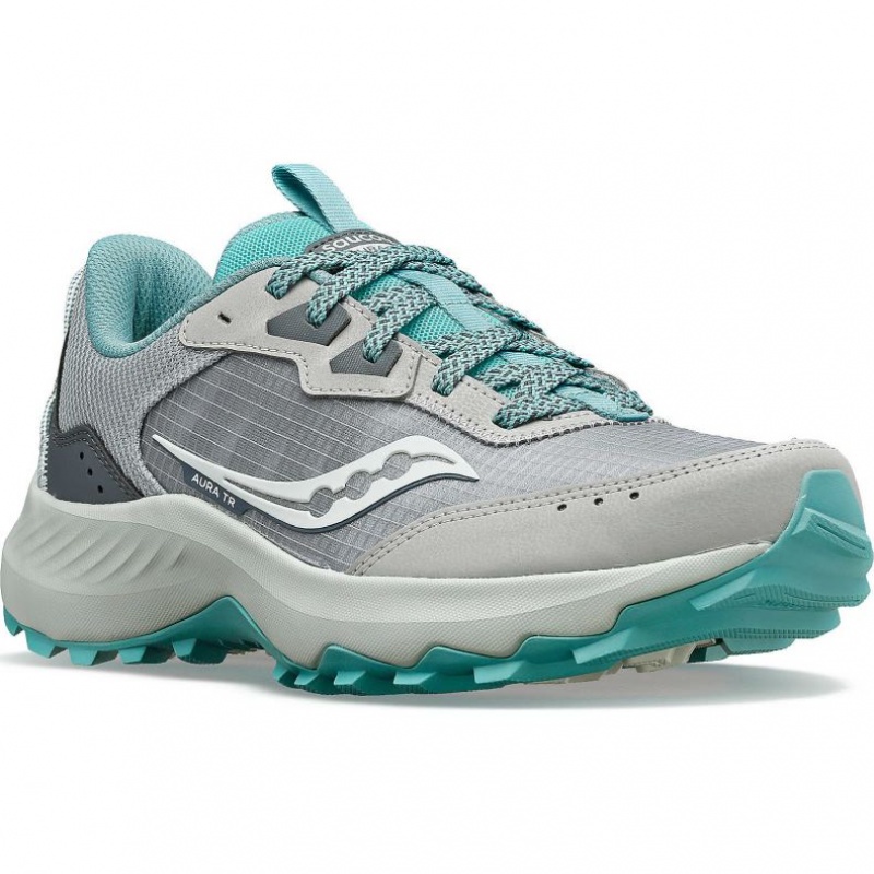 Saucony Aura TR Wide Laufschuhe Damen Grau | SCHWEIZ GOZKU