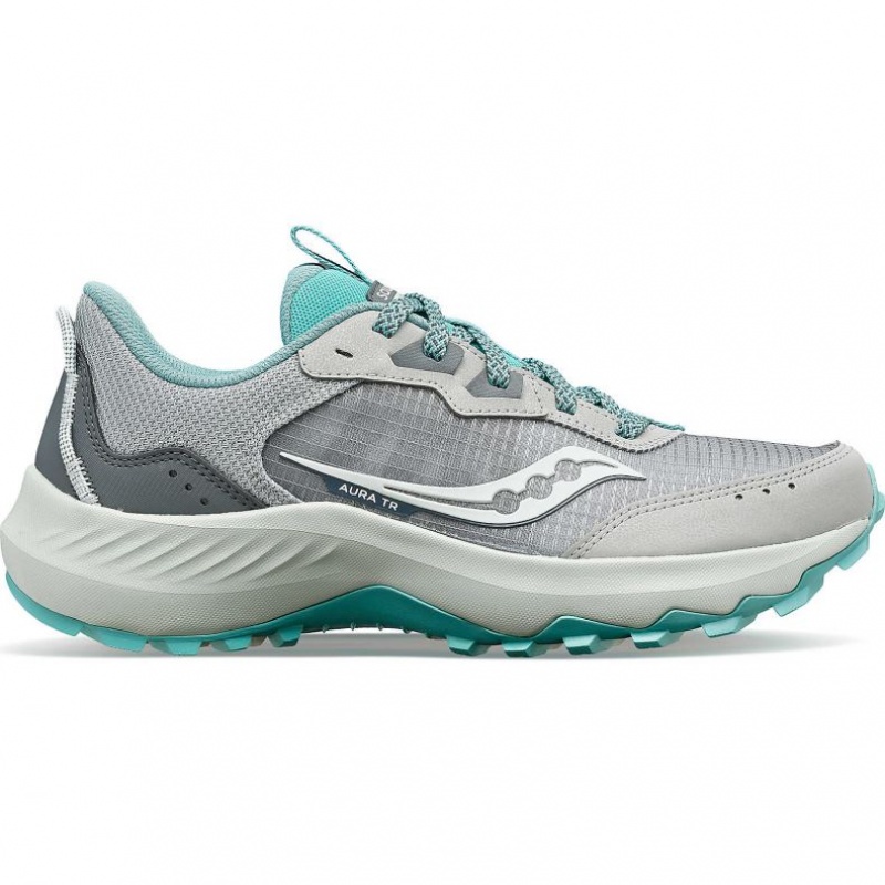 Saucony Aura TR Wide Laufschuhe Damen Grau | SCHWEIZ GOZKU