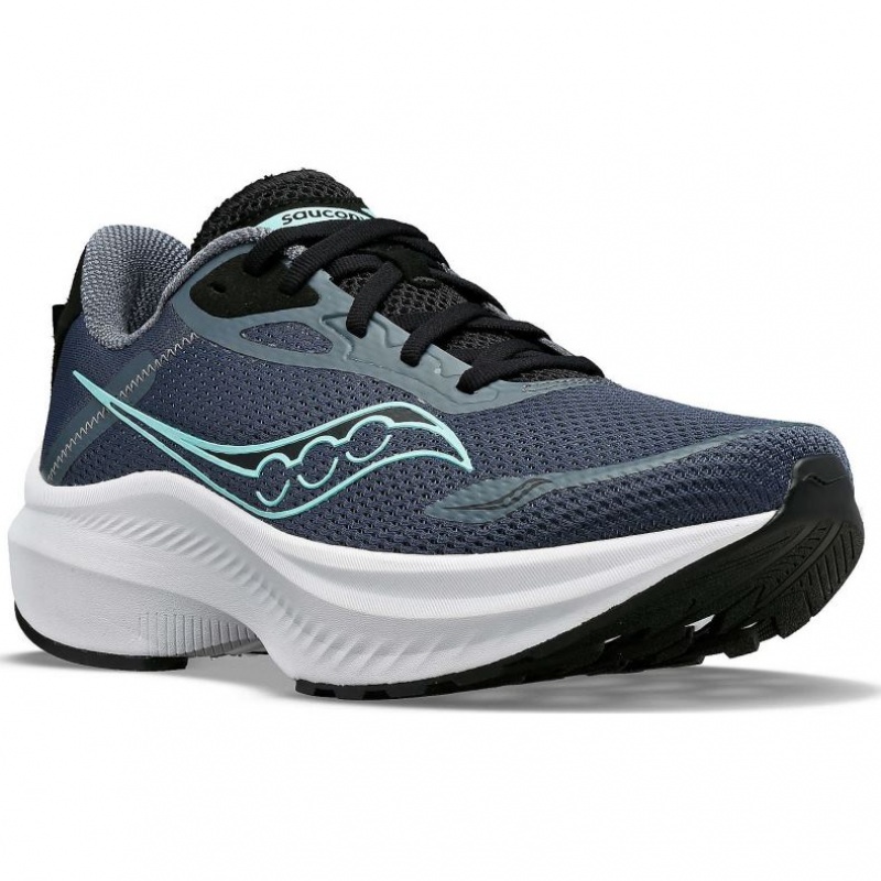 Saucony Axon 3 Laufschuhe Damen Grau | SCHWEIZ DXTSL