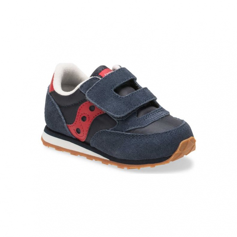 Saucony Baby Jazz Hook & Loop Sneaker Kleine Kinder Navy | SCHWEIZ BSPAM