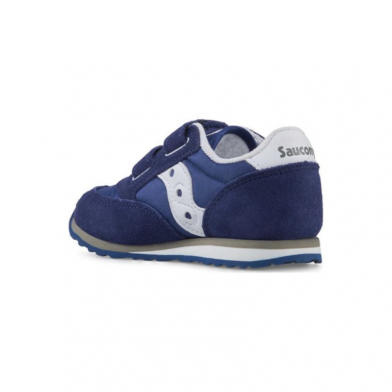 Saucony Baby Jazz Hook & Loop Sneaker Kleine Kinder Navy | SCHWEIZ IELSV