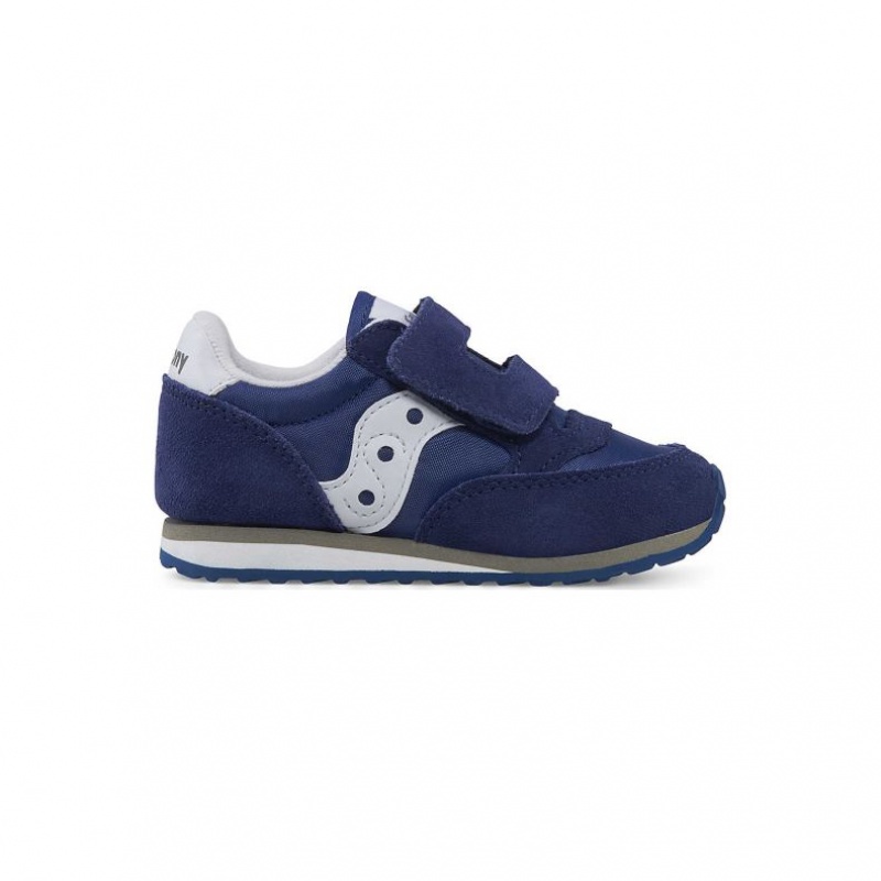 Saucony Baby Jazz Hook & Loop Sneaker Kleine Kinder Navy | SCHWEIZ IELSV