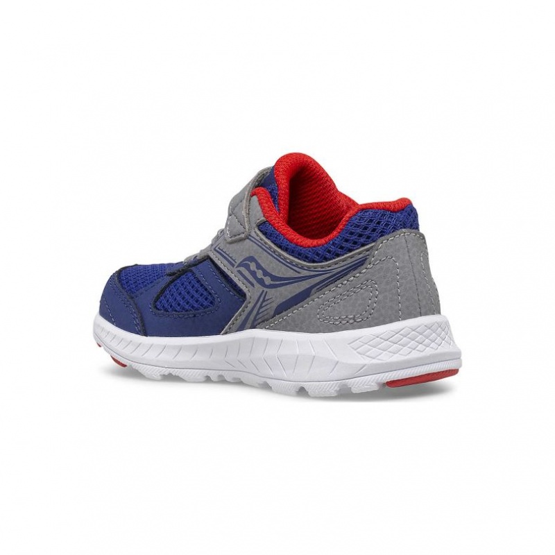 Saucony Cohesion 14 A/C Jr. Sneaker Kleine Kinder Navy Grau | SCHWEIZ NLYKC