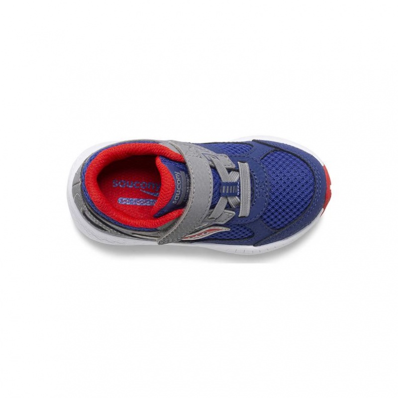 Saucony Cohesion 14 A/C Jr. Sneaker Kleine Kinder Navy Grau | SCHWEIZ NLYKC