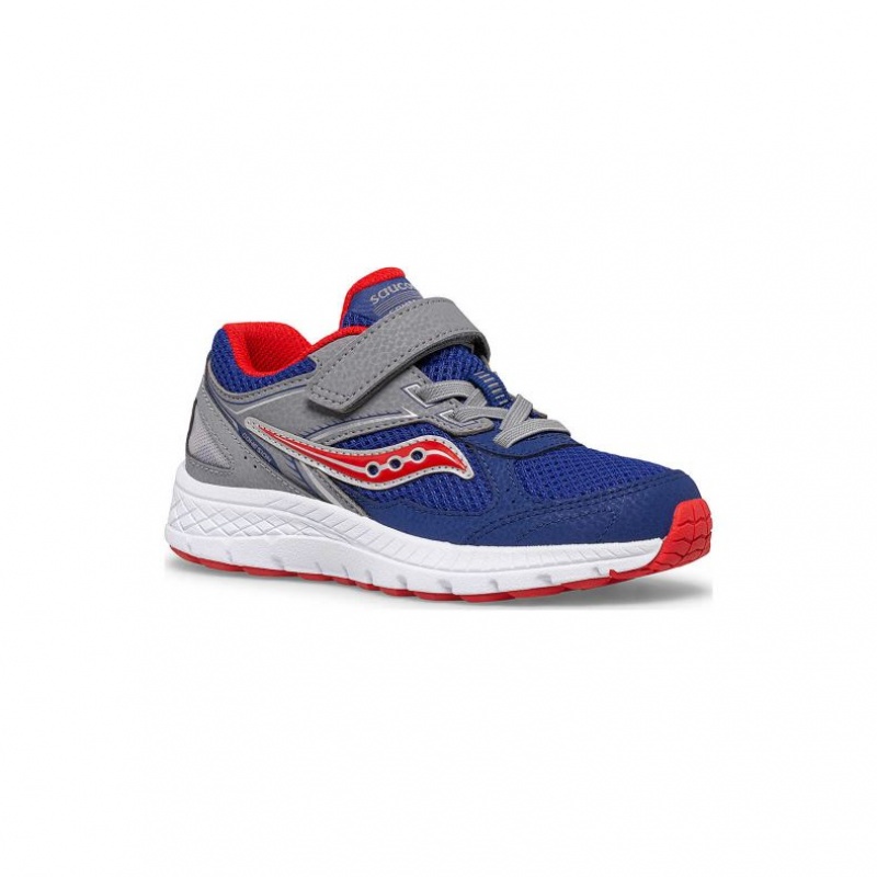 Saucony Cohesion 14 A/C Sneaker Große Kinder Navy Grau | SCHWEIZ XLSPG