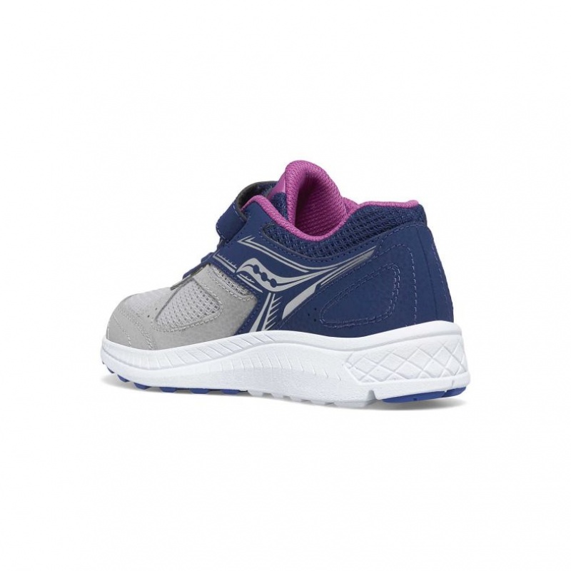 Saucony Cohesion 14 A/C Sneaker Große Kinder Navy Grau | SCHWEIZ LXBIP