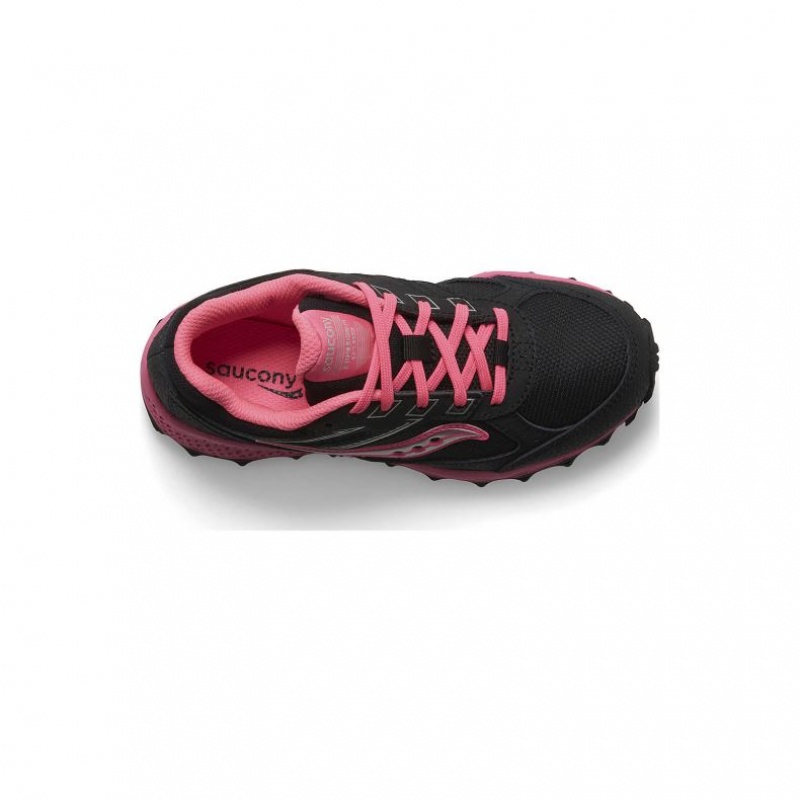 Saucony Cohesion TR14 Lace Sneaker Große Kinder Schwarz Rosa | SCHWEIZ WVNBO