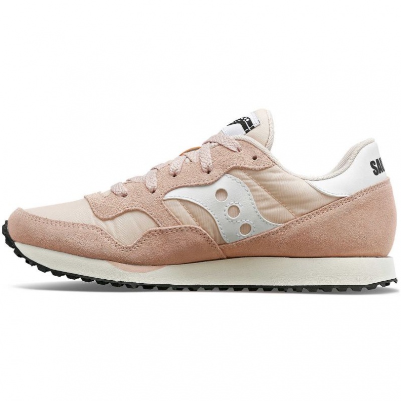 Saucony DXN Sneaker Damen Koralle Weiß | SCHWEIZ XAMNQ