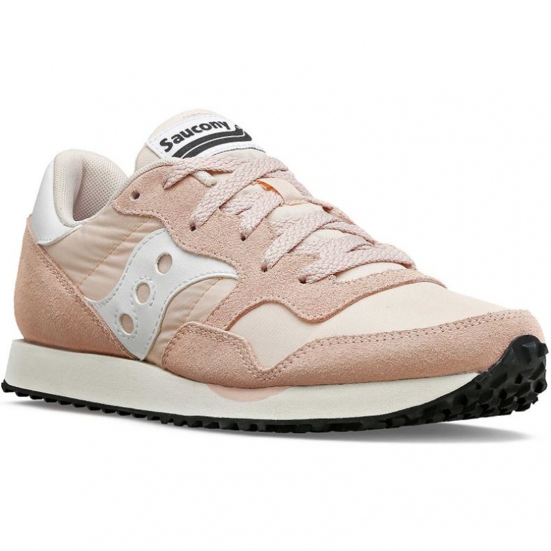 Saucony DXN Sneaker Damen Koralle Weiß | SCHWEIZ XAMNQ