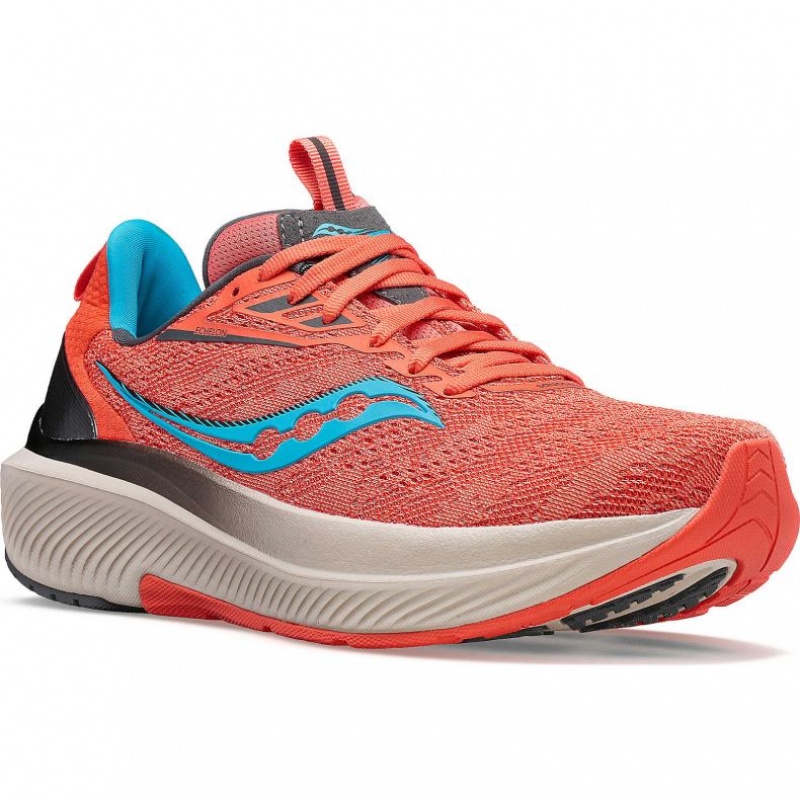 Saucony Echelon 9 Laufschuhe Damen Koralle | SCHWEIZ UWQTK