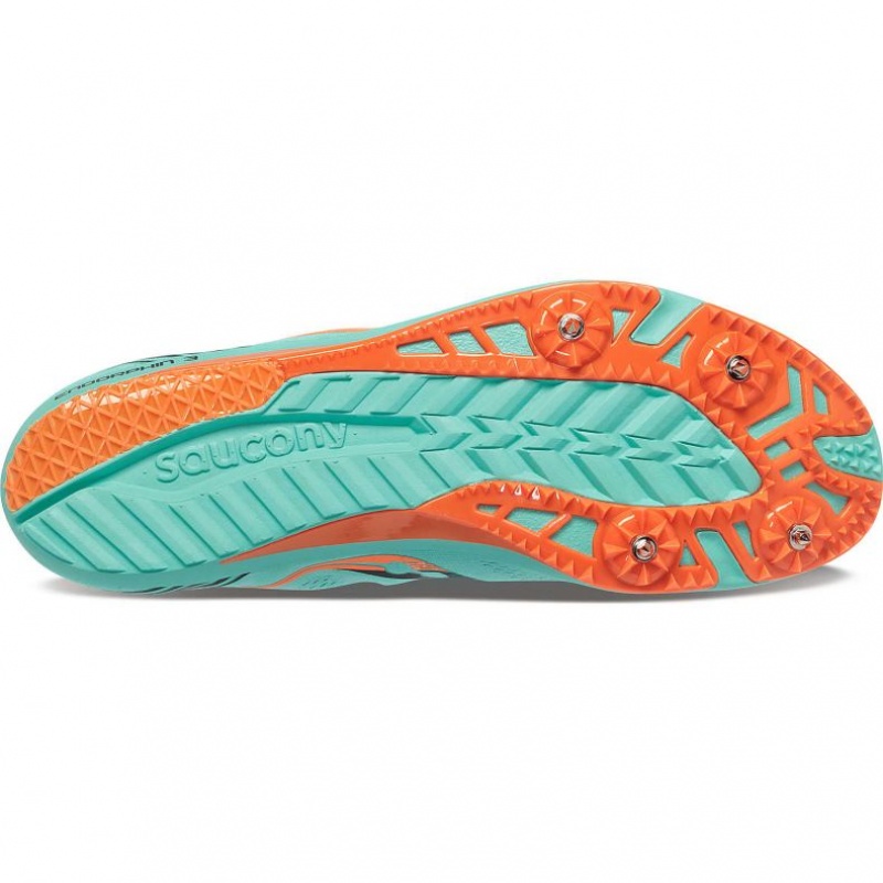 Saucony Endorphin 3 Leichtathletikschuhe Damen Türkis | SCHWEIZ XTNPK