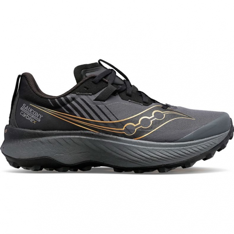 Saucony Endorphin Edge Trailrunning Schuhe Herren Grau | SCHWEIZ ERIFD