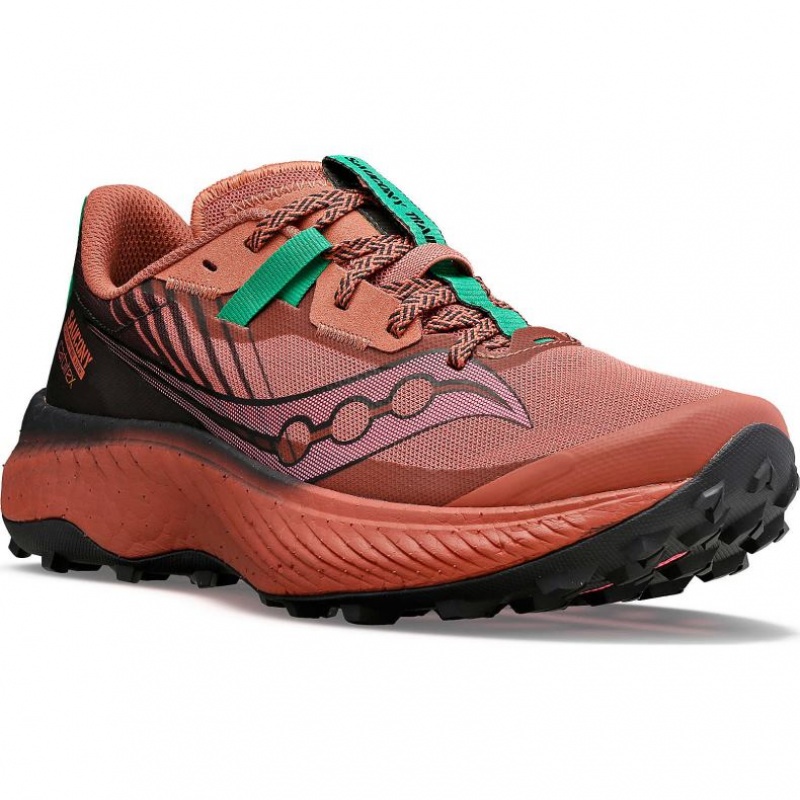 Saucony Endorphin Edge Trailrunning Schuhe Damen Koralle | SCHWEIZ CPANU