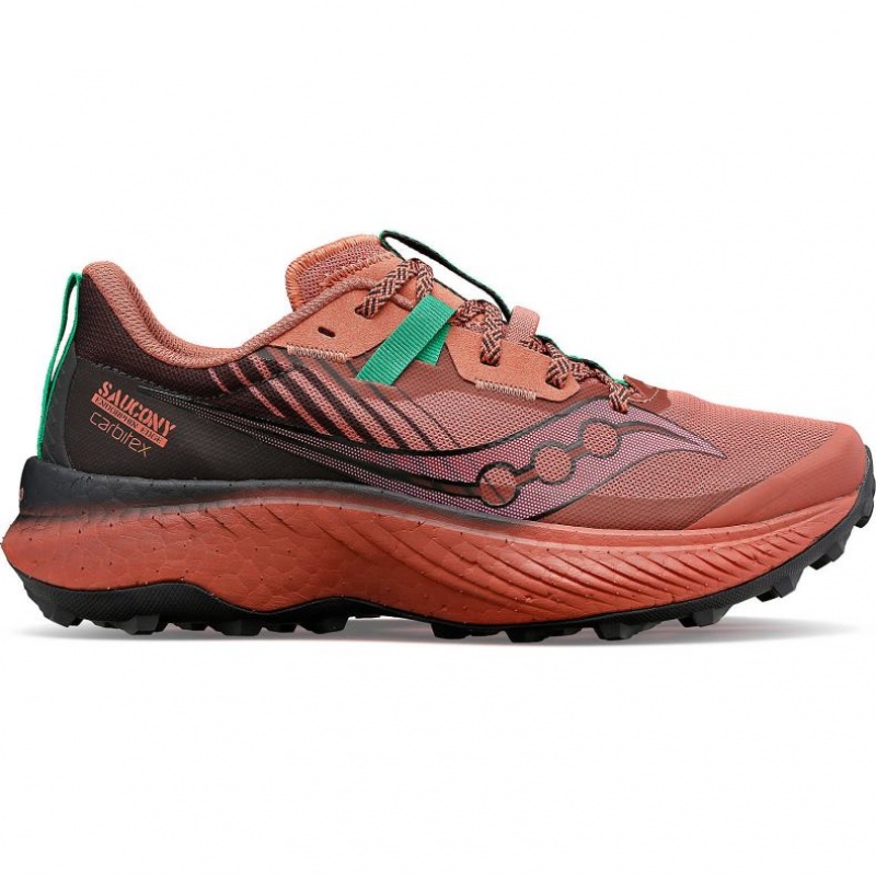 Saucony Endorphin Edge Trailrunning Schuhe Damen Koralle | SCHWEIZ CPANU