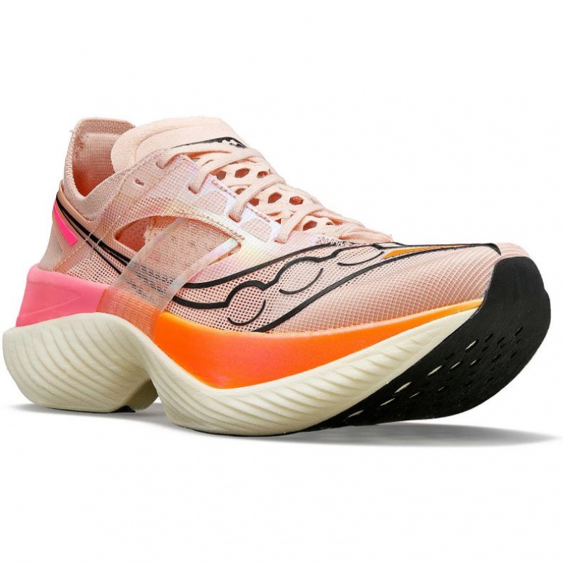 Saucony Endorphin Elite Laufschuhe Damen Rosa | SCHWEIZ KUYZQ