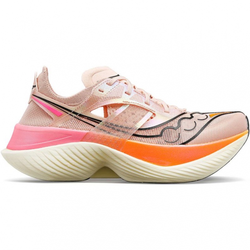 Saucony Endorphin Elite Laufschuhe Damen Rosa | SCHWEIZ KUYZQ