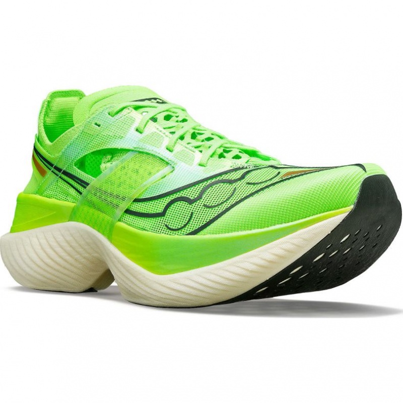 Saucony Endorphin Elite Laufschuhe Damen Grün | SCHWEIZ KTEMX