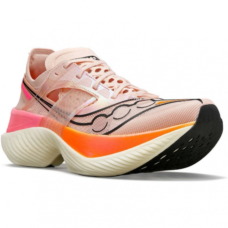 Saucony Endorphin Elite Laufschuhe Herren Rosa | SCHWEIZ GWLAV